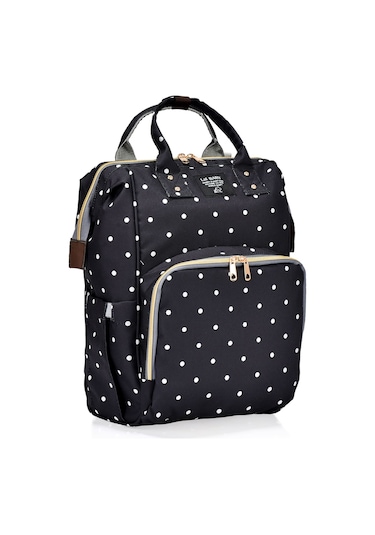 Lal Baby Puantiyeli Anne Bebek Bakım Sırt Çantası Çok Renkli