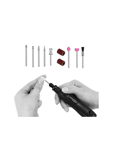 Anadolustrong 3 Kademeli Şarjlı Mini Taşlama Gravür Dremel Seti