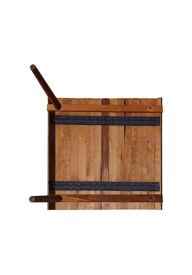 Ahşap Katlanır Rulo Masa Kamp Outdoor Bahçe Araç Araba Masası Bambu