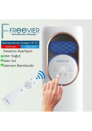 Freevier Hf-01 Neptün Uzaktan Kumadanlı Kule Tipi Vantilatör