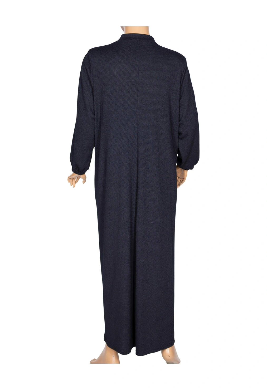 Hesna Kadın Zeren Battal Beden Baharlık Boydan Lacivert Pardesü Lacivert