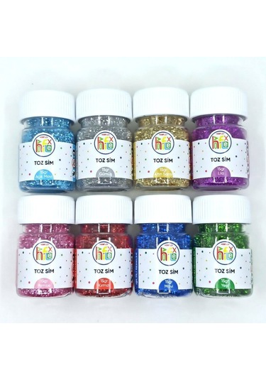 Toz Sim 8 Renk Set Set 120 G