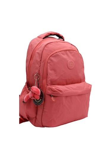Krinkıl Su Geçirmez Kumaş Bevitton Somon Okul Sırt Çantası 2200
