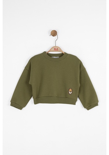 Nk Kids Kız Çocuk Sweatshirt 37603 Haki