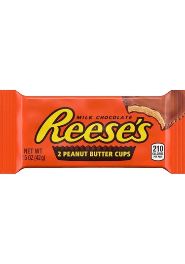 Reese's Milk Chocolate 2 Peanut Butter Cups 42 G