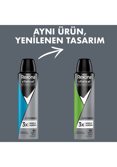 Rexona Men Clinical Protection Erkek Sprey Deodorant 2 x 150 ML