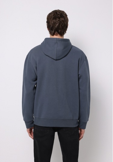 Colins Comfort Fit Erkek Mavi Sweatshirt Cl1075715 Q1.v2 Inv Indigo