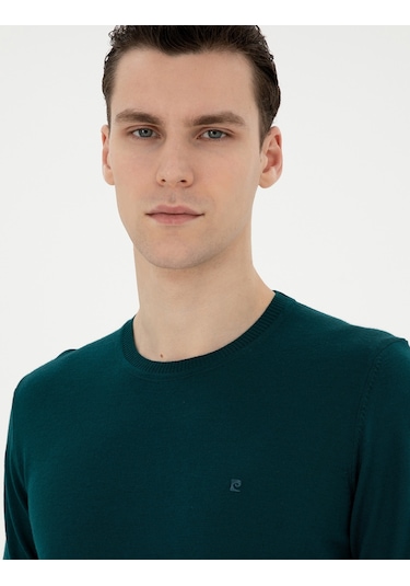 Pierre Cardin Erkek Yeşil Kazak /triko 50270054-vr054 Yeşil