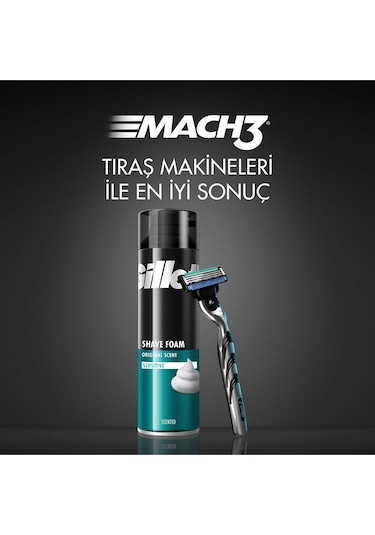 Gillette Köpük Sensitive Sens 300ml