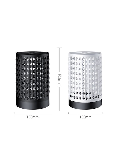 Mufunye Ev İçin Usb Led Fenerli Elektrikli Sinek Ve Musluk Tuzağı - Beyaz Renkli 4.5w Işık Katalizli Savaş Aleti