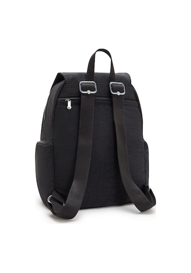 Kıplıng City Zip S Küçük Boy Sırt Çantası Siyah Black Noır Siyah