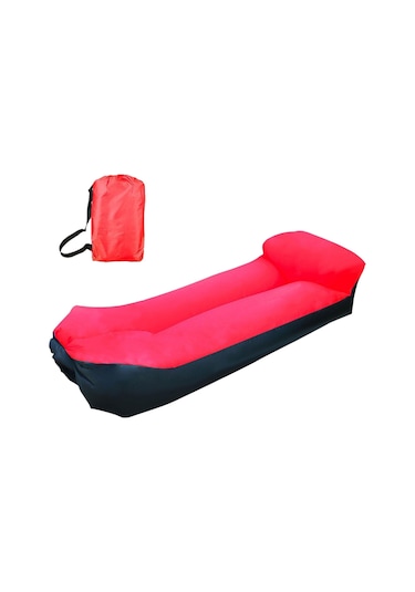Suntek Şişme Şezlong Yetişkinler Ve Çocuklar Için Trend Kırmızı