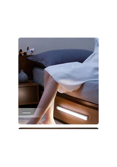 Willowhaven Beyaz Sanat İnsan Vücudu Gece Işık Şeridi, 30cm, Taşınabilir El Şarj, Merdiven, Şarap Dolabı Işığı Beyaz