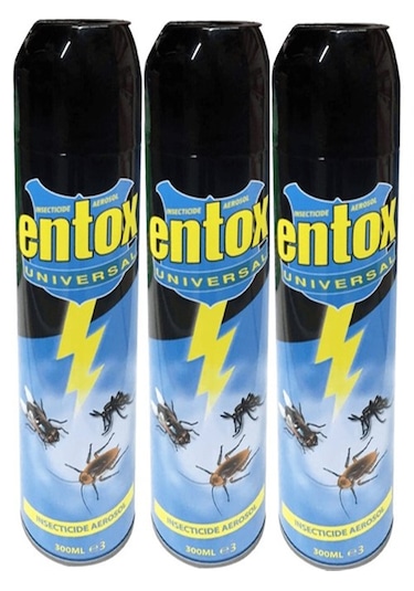 Entox Hamam Karasinek Sivrisinek 3 x 300 ML