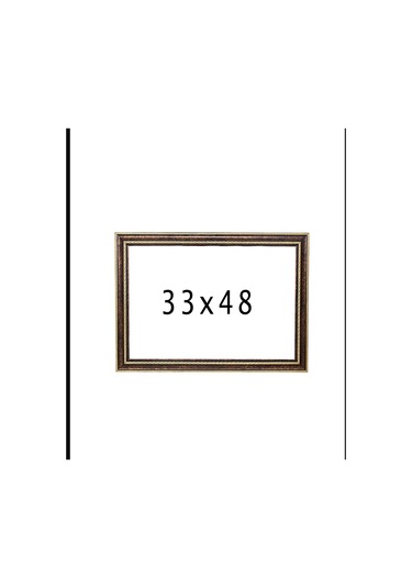 Avukatlık Ruhsatname Çerçevesi - 33x48cm Bakır-gold