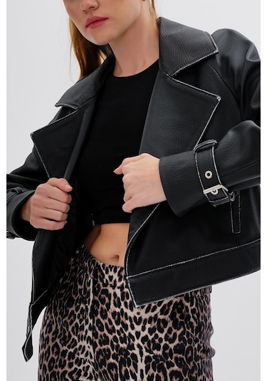 Valmenti Kadın Hakiki Deri Siyah Deri Mont 616 Z-4011 Bn Derımont Sk24/25 Sıyah Siyah