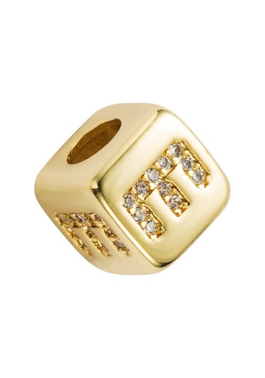 İngilizce Mektup Boncuk Bilezik Pirinç Mikro Kakma Çift Kırmızı Dize Çekme Dıy Bilezik Takı, Stil: E Çok Renkli