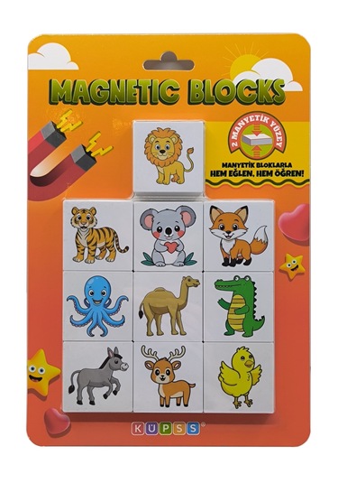 Efe'nin Hayvanat Bahçesi Seri-2 / Manyetik Eğitici Oyuncak