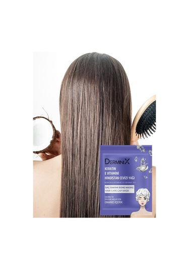 5'li Keratin Ve E Vitamini Hindistan Cevizi Yağı Bone Saç Maskesi Seti Set