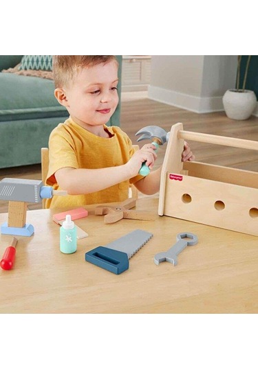Fisher Price Ahşap Tamir Kutusu Seti Hyg50