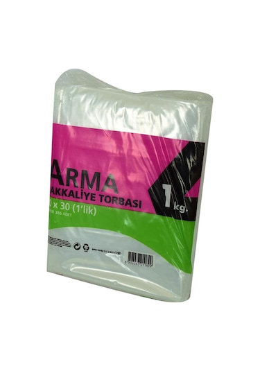 Naksan Naylon Torba Arma Şeffaf Bakkaliye Kuruyemiş Şeker Torbası N11.270