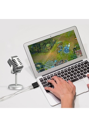 Padalink Usb 2.0 Dış Ses Kartı - 3.5mm Kulaklık Ve Mikrofon Dönüştürücü, Sürücü Gerektirmeyen, Dizüstü/masaüstü Bilgisayarlar İçin, Gümüş Renk