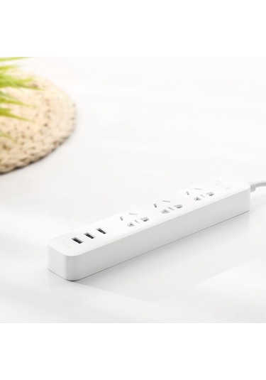 Novahub Xiaomi Hızlı Şarjlı 3 Usb Portlu Taşınabilir Uzatma Kablosu - Siyah, Güvenli Ve Kolay Kullanılabilir Şarj Çözümü