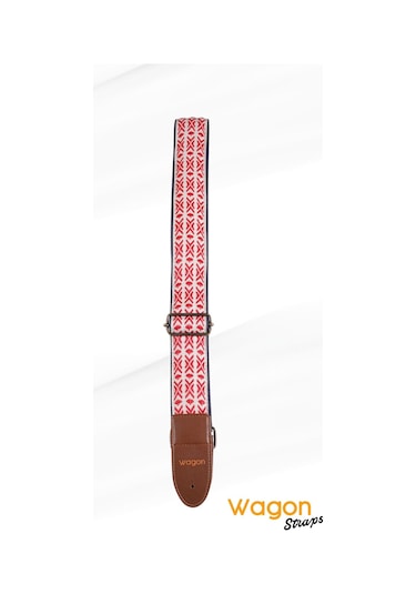Wagon Straps Vintage Serisi Gitar Askısı - Cherry Candy