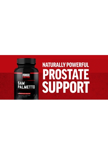 Force Factor Fundamentals Saw Palmetto 610 Mg 60 Capsules