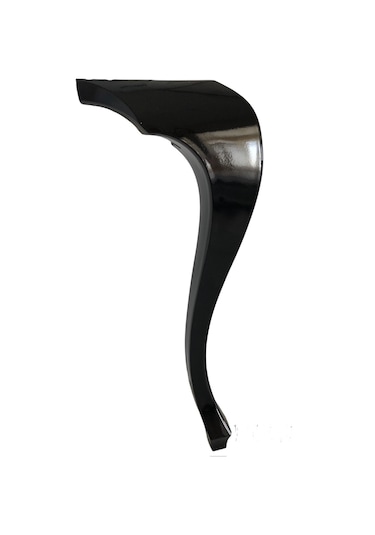 Lükens 75cm Siyah Ekstra Sağlam Plastik Masa-dresuar Ayağı 2 Adt