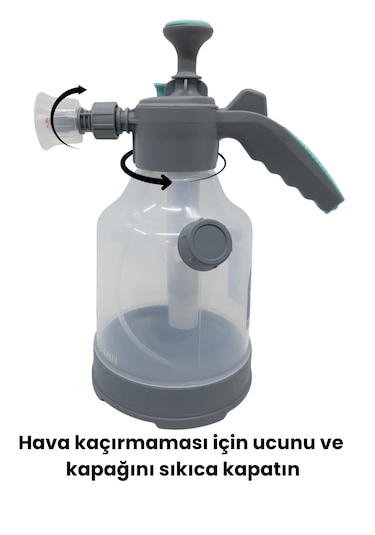 Cilalı Oto Şampuanı 5 Kg Ve 3 Lt Geniş Hazneli Köpük Pompası Seti