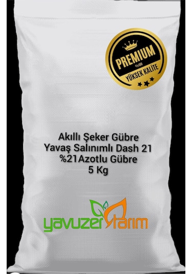 Akıllı Şeker Gübre Yavaş Salınımlı Şeker Dash %21 Azotlu Gübre 5k
