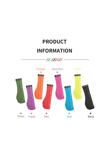 Artfulabode Yumuşak Turuncu Şok Silikon Saplı Mtb Kaymaz Tutuşlu Ergonomik Emici Çift Bisiklet Gidon Turuncu