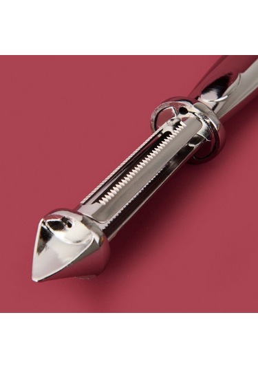 Tohana Çift Bıçaklı Yan Soyacak - Gümüş - 18 Cm Gümüş