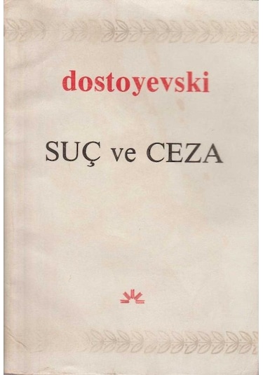 Suç Ve Ceza 1 Ve 2.cilt Takım 1.baskı İkinciel Kullanılmış Kitap