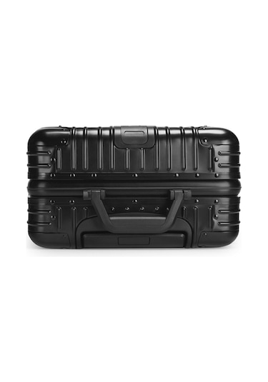 Monat Luggages Monnat Al-01 Siyah Kabin Boy Valiz Çok Renkli