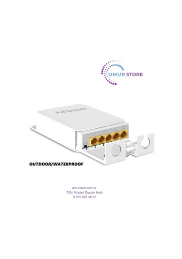 Poe Extender 1 Giriş 4 Çıkış