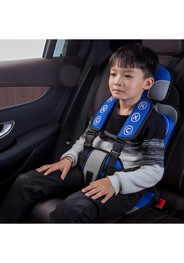 Neevoyu 3-12 Yaşlar İçin Taşınabilir Bebek Arabası Yastığı - Göl Mavisi Büyük Boy, Kol Saati Kumaşı, Kolay Kuruluma Ve Temizlenmeye Uygun