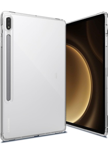 Samsung Galaxy Uyumlu Tab S10 Ultra Sm-x920/ X926 Kılıf 14.6" Şeffaf Esnek Silikon Arka Kapak