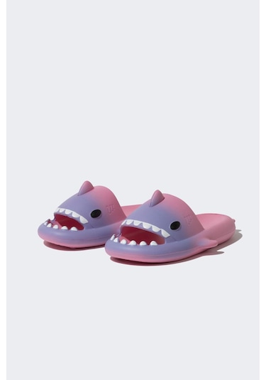 DeFacto Kız Çocuk Yüksek Taban Köpek Balığı Eva Terlik B8641A824SMPR141