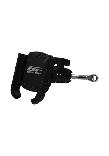 Gp Kompozit Ttr09 Universal Ayna Bağlantılı Titreşim Modüllü Telefon Tutucu Siyah