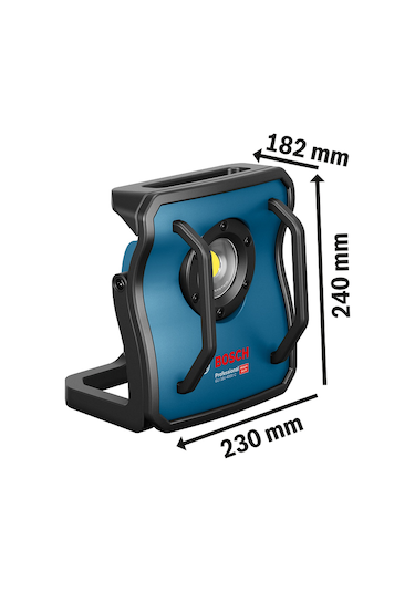 BOSCH GLI 18V-4000 C Akülü Led Fener ve Projektör 4000 Lümen 18 Volt (Akü ve Şarj Aleti Hariç)