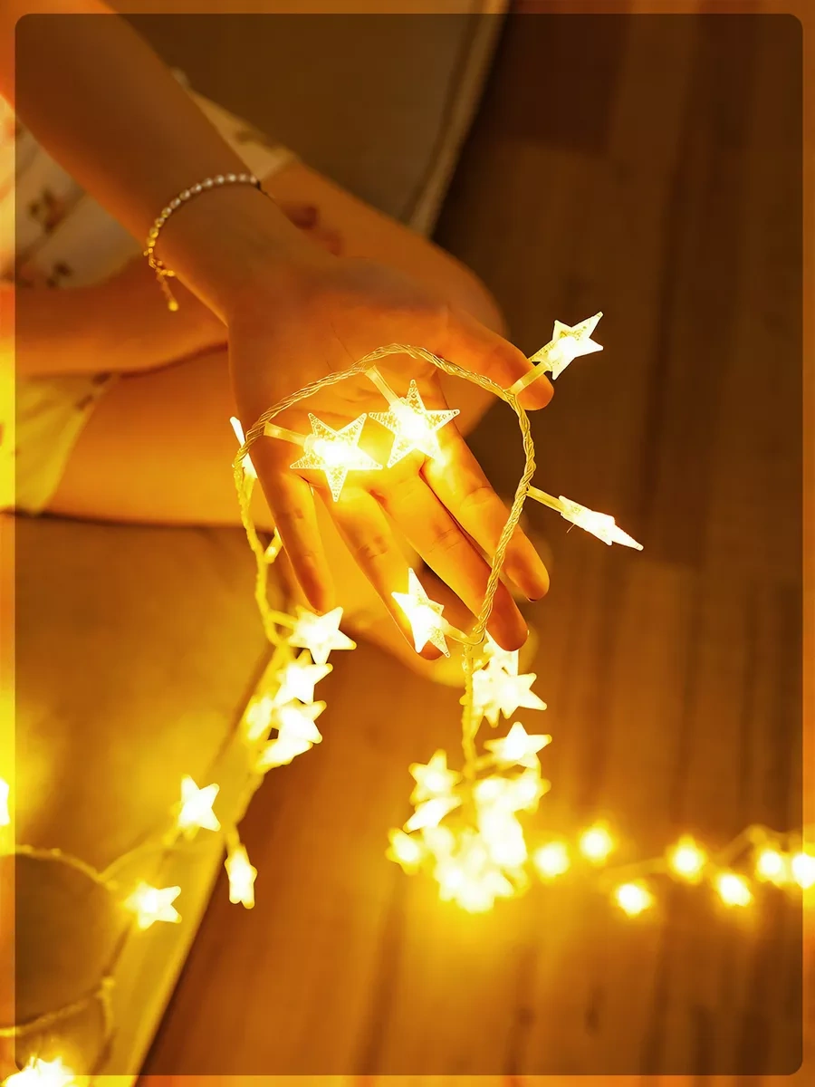 Lismerk Pilleriyle Çalışan Led Kamp Işık Zinciri 188001757 Gri