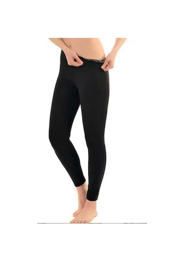 Dragondo 98143 Sauna Terleme Taytı Unisex Sauna Tayt Siyah
