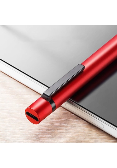 Dux Ducis Palm Rejection Pencil Capacitive Stylus Pen Kapasif Kalem Kırmızı
