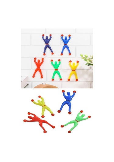 Cama Yapışan Örümcek Adam Oyuncak 5 Adet Birden