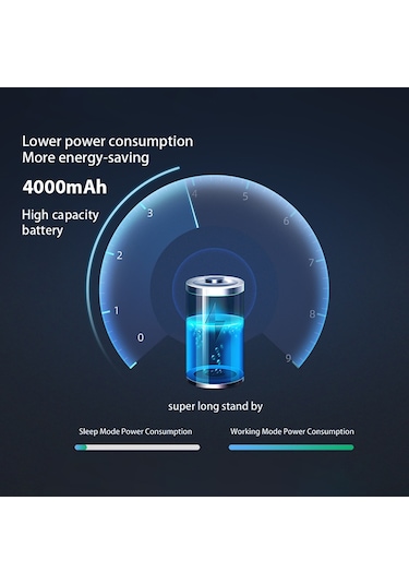 Hareket Algılamalı Akıllı Kapı Zili Halka Kapı Kamerası Siyah