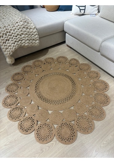 Marguerite Trikot Papatya Model Kilim Bej