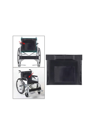 Suntek Tekerlekli Sandalye Arkalığı Veya Koltuk Siyah-arkalık Siyah Arkalık Diğer