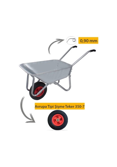 Kanat Fort Demonte El Arabası 0,90 Mm